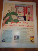 Vintage Old Dutch Cleanser Print Magazine Advertisement 1937 - $4.99