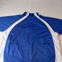 Admiral 2015 National Senior Games Men's Blue & White Full Zip Jacket Sz Medium image 13