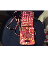 Vera Bradley Crossbody Shoulder Bag Purse -Pink Print - £14.94 GBP