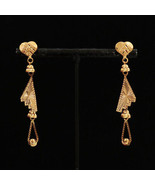 22k Seal Best Gold 5.2cm Bajoran Earrings Maternal mother Gift Low Price... - £547.58 GBP