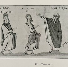Phormio Of Terence Vatican Miniatures Print 1894 Victorian Verse 485 DWFF12 - $19.99
