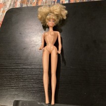 Genuine Mattel Inc Barbie 1966 Made in China Twisting BARBIE As Is Blond... - $22.77