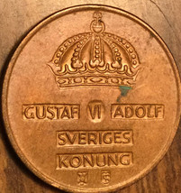 1960 Sweden 2 Ore Coin - £1.40 GBP