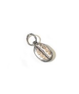 Vintage Sterling Silver Coffee Bean Charm - £9.19 GBP