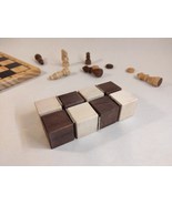 Infinity chess cube, handmade wooden fidget toy, toddler puzzle, stress ... - $43.50