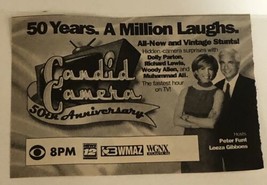 Candid Camera Tv Guide Vintage Print Ad Peter Funt Leeza Gibbons Tpa11 - £4.57 GBP