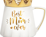 Mother&#39;s Day Gifts for Mom from Daughter Son, Best Mom Ever Ceramic Coff... - $32.36