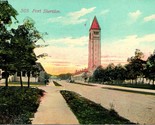 Vtg Postcard 1911 - Fort Sheridan Illinois - Street View - $5.31