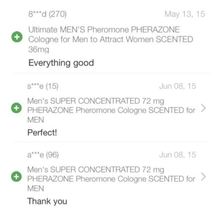 Super Concentrated PHERAZONE Pheromone Cologne SCENTED for WOMEN to Attract Men image 4
