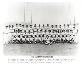 1962 San Francisco Giants 8X10 Team Photo Baseball Picture Ny Nl Champs Fran Mlb - $4.94