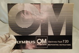 Olympus OM System Electronic Flash T20 Operating  Instructions 7119106 - £9.18 GBP