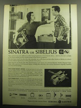 1957 General Electric Advertisement - Cartridge and Stylus - Sinatra or Sibelius - £14.74 GBP