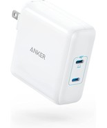 Anker 100W USB C , 2-Port Powerful Fast Compact Charger for MacBook Pro/... - £54.81 GBP