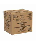 DART Small Take-Out Foam Hinged Lid Containers 8 x 7 1/2 x 2 1/4 - White... - $883.89 MXN