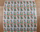 American Lung Association Christmas Seals Stamps 1974 Sheet (100) - $2.84