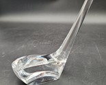 Crystal Clear Glass Golf Club Driver Office Desk Paper Weight - $14.84