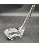 Crystal Clear Glass Golf Club Driver Office Desk Paper Weight - €12,79 EUR