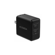 Codi WC045-2C 45W WALL CHARGER W/ 2X USB-C CHARGING PORTS - $93.52 CAD