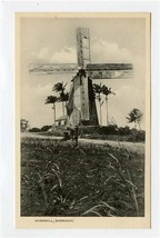 Windmill Barbados Postcard Bruce Weatherhead Barbados Pharmacy  - $17.82