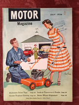 Rare MOTOR Automotive Car Magazine July 1956 Fred Irvin - £12.93 GBP