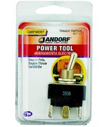 Jandorf Specialty Hardw Switch Togg Dpdt On/Off/On 6Tb 61137 - €19,91 EUR