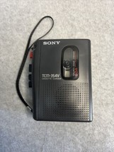 Sony Walkman TCM-354V RECORDER Stereo Tape Player VOR Speed Control Tested Works - £33.83 GBP