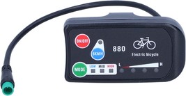 Yuugaa Electric Bicycle Display,Electric Bicycle For Kt‑Led880 Display E‑Bike - £29.46 GBP