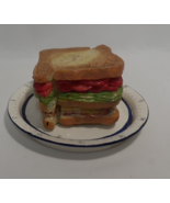 Vintage Boston Warehouse Timer w/ Realistic Sandwich &amp; plate. PARTS! - $8.73