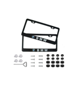 2pcs BMW License Plate Frames with Screw Caps - $28.15 CAD