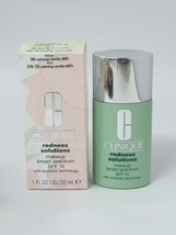 New Clinique Redness Solutions Makeup SPF 15 Calming Vanilla CN70  1 oz - £24.34 GBP