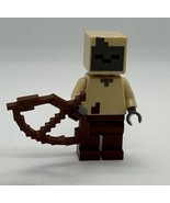 Lego Minifigure Minecraft Husk From Set 21155 The Creeper Mine - $19.25