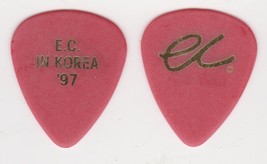 1997 ERIC CLAPTON GUITAR PICK EC IN KOREA WORLD CONCERT TOUR SIGNATURE - £31.85 GBP