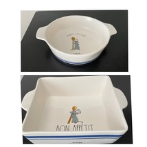 Rae Dunn Disney RATATOUILLE Bon Appetit, Anyone Can Cook Baking Dish-Choose - £41.07 GBP