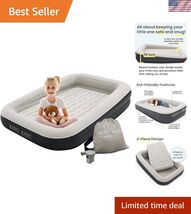 Premium Inflatable Toddler Travel Bed with Safety Bumper - Quick Inflate... - $130.60