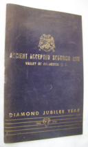 1866-1941 SCOTTISH RITE HISTORY ROCHESTER NY VALLEY MASONIC FREE MASONRY... - £27.23 GBP