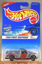 1996 Hot Wheels #367 First Editions CHEVY 1500 Gray Unpntd Base w/Sm-GDYR Blk7Sp - £8.60 GBP
