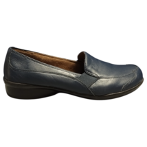 Natural Soul Carryon Loafer Flats Womens US 6.5M Navy Leather Comfort Sl... - $456.47 MXN