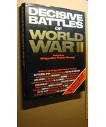 DECISIVE BATTLES OF WORLD WAR II HARDBACK DUST JACKET COFFEE TABLE STALI... - $6.29 CAD