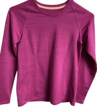 Reebok Speedwick Girls Xtra Large size 16 Pink long sleeve running track shirt - £8.47 GBP