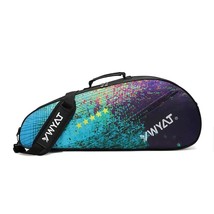 YWYAT Badminton Bag for 3 Rackets Waterproof Large Capacity   Bags with Shoe Com - £101.63 GBP
