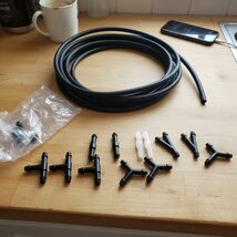 Windshield Washer Hose Kit 4M w/ Connectors for Car Water Pump &amp; Nozzles... - $17.20 CAD