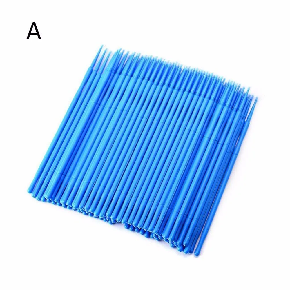 100PCS/bag Dental Micro Brush Disposable Materials Tooth Applicators Medium Fine - £14.07 GBP