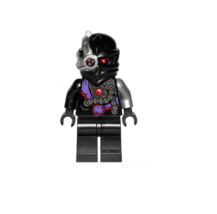 Lego Nindroid Warrior 71704 Black Shoulder Pads Legacy Ninjago Minifigure C0209 - £4.64 GBP