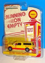 GreenLight Running On Empty 2016 Ford F-150 w/ Camper Shell Yellow SHELL OIL - £10.46 GBP