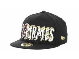 Pittsburgh Pirates New Era 59Fifty MLB Baseball The Ice Fitted Cap Hat - £20.41 GBP