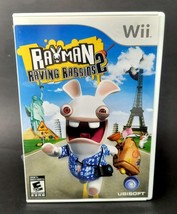 Rayman Raving Rabbids 2 Nintendo Wii CIB Complete - $6.19