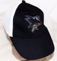 Stanley Cup San Jose Sharks Signature Series Hewlett Packard Baseball Hat Cap - £27.32 GBP