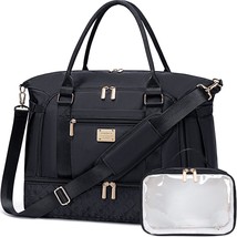 Travel Bag for Women Men Duffle Gym Bag with Shoes Compartment Overnight Bag Wee - £55.88 GBP