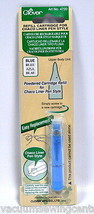 Clover Chaco Liner Pen Chalk Refill Blue - £5.76 GBP