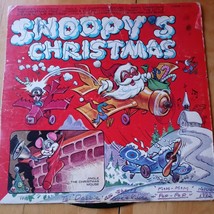 Snoopys Christmas Peter Pan records LP Vinyl  The Peppermint Kandy Kids - £12.55 GBP